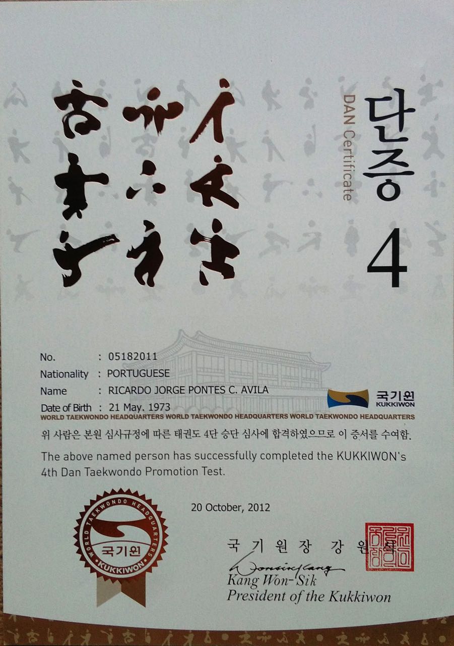 Weteach - Centros de Estudos - Diplomas Taekwondo